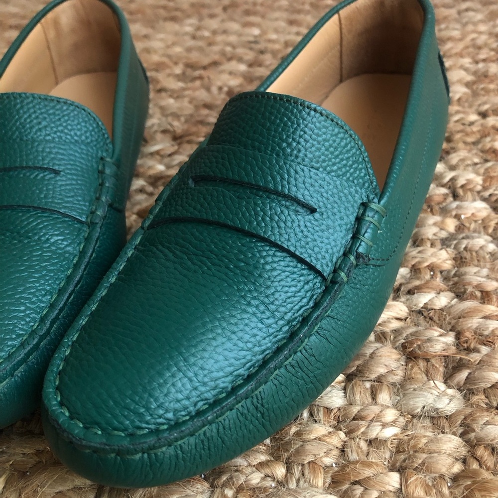 M Gemi The Pastoso. Italian Leather Penny Driving Loafer. Size 38.5 - Picture 9 of 16